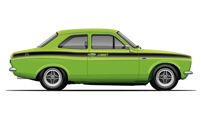 MST Mk1 Sports - side, green