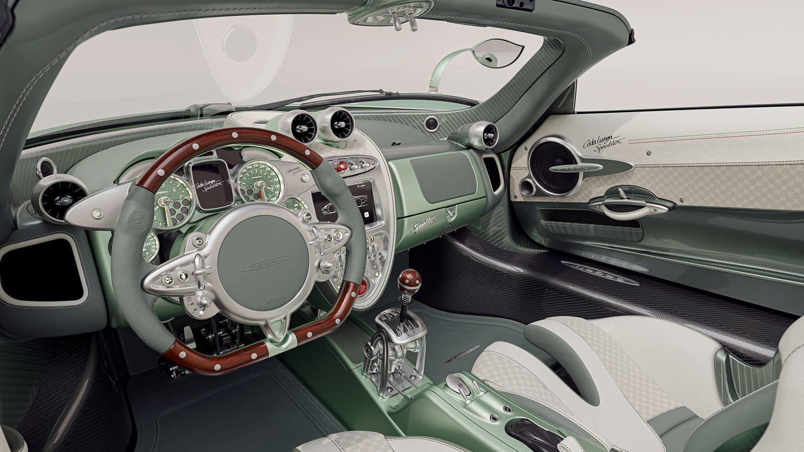 Pagani Huayra Codalunga Speedster - interior