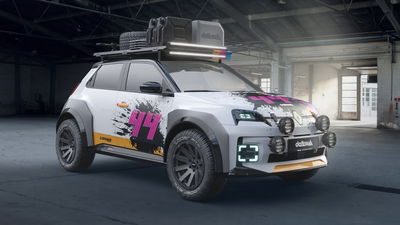 Off-road Renault 5 - front