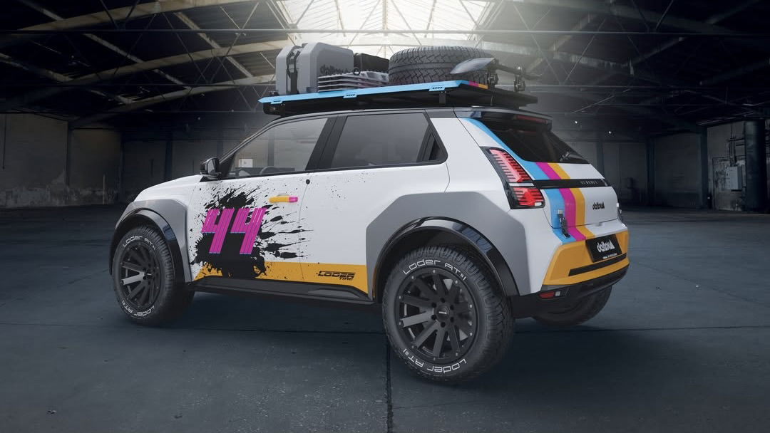 Off-road Renault 5 - rear