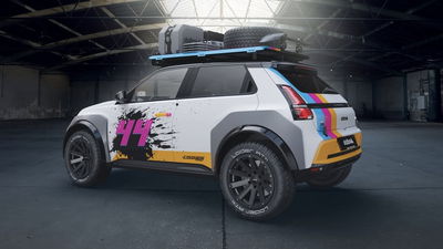 Off-road Renault 5 - rear