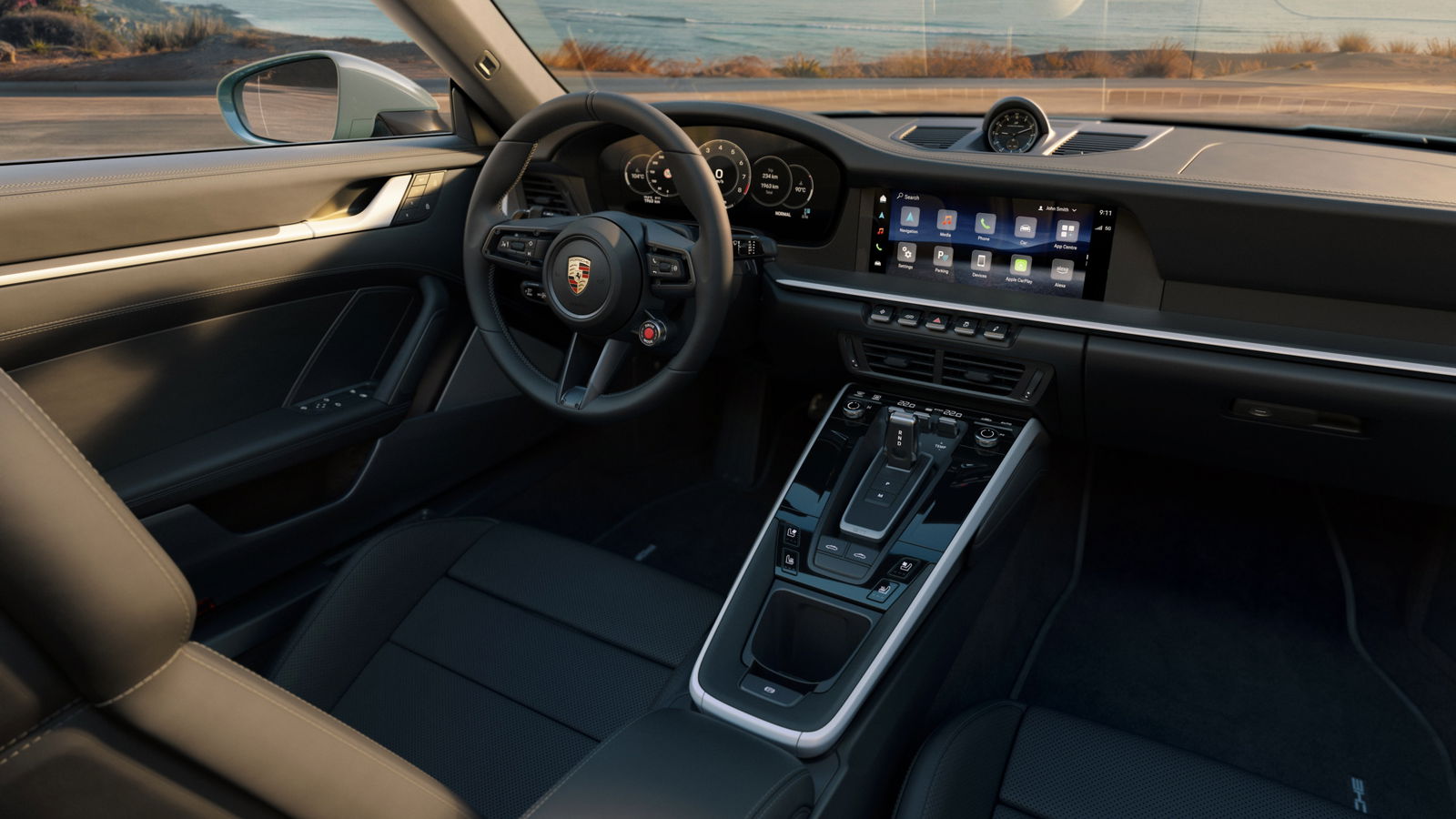 Porsche 911 Carrera 4S Targa - interior