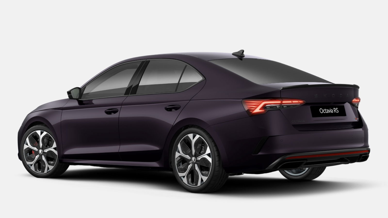 Skoda Octavia vRS hatch, space violet