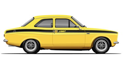 MST Mk1 Sports - side, yellow