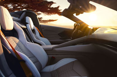 Chevrolet Corvette ZR1X Quali Silver Limited Edition - interior