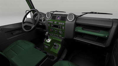 Classic Defender V8 Churchill Edition - interior