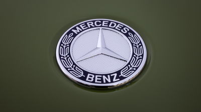 The original logo of the merged Mercedes-Benz company