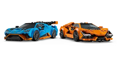 Lego Speed Champions - Lamborghini Huracan STO and Revuelto