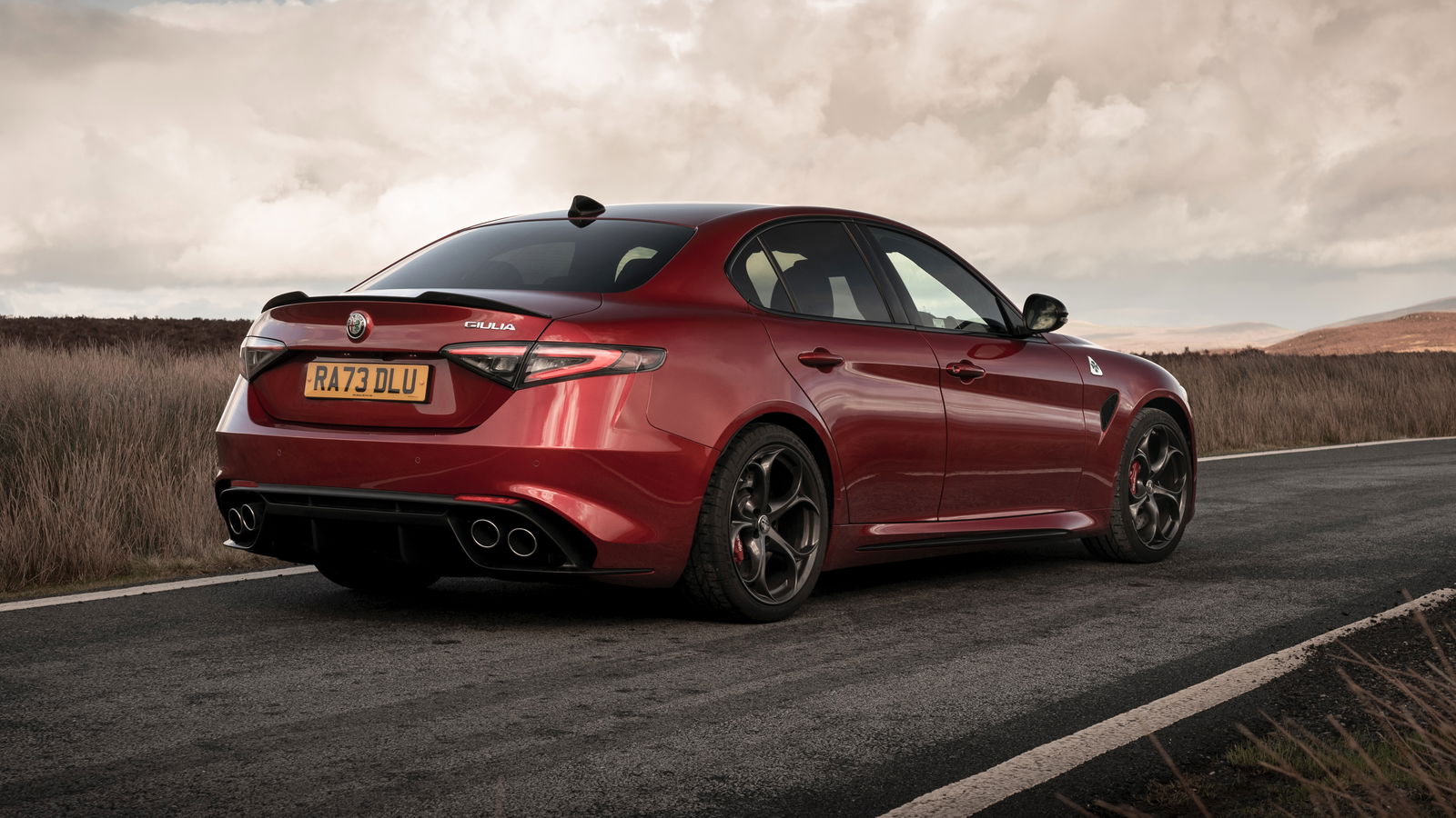 Alfa Romeo Giulia Quadrifoglio - rear, static