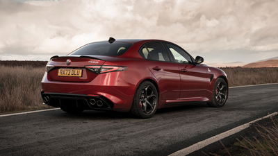 Alfa Romeo Giulia Quadrifoglio - rear, static