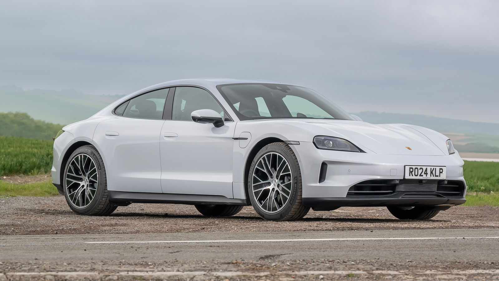 2025 Porsche Taycan, front
