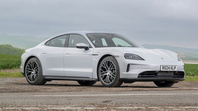 2025 Porsche Taycan, front