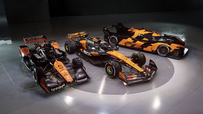 McLaren IndyCar, F1 car and Hypercar