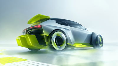 Vauxhall Corsa GSE Vision Gran Turismo, rear