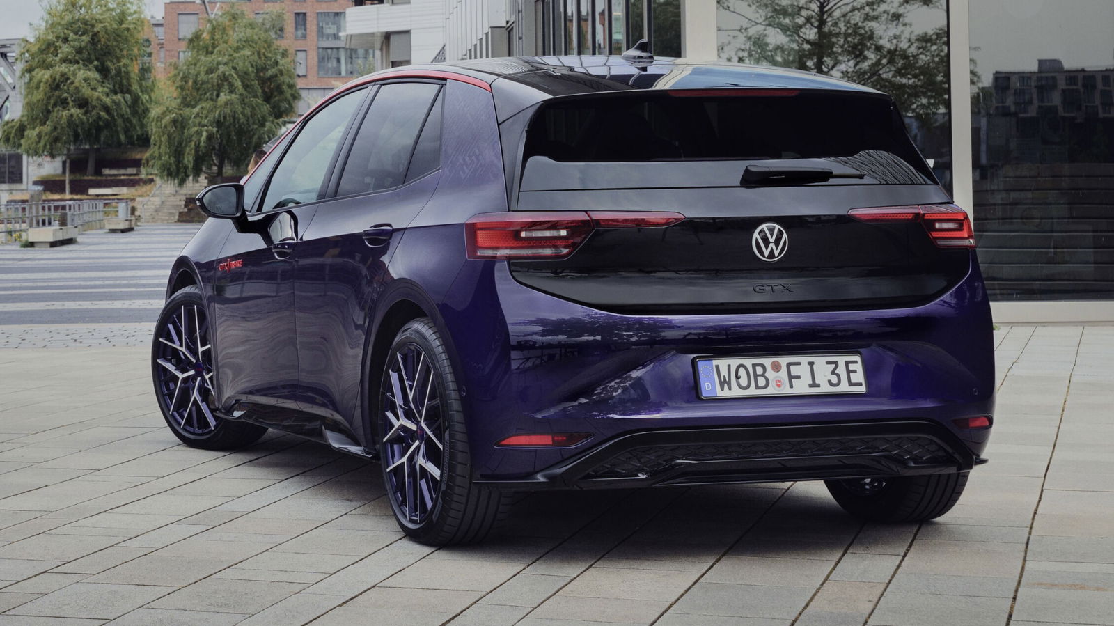 VW ID3 GTX Fire & Ice - rear