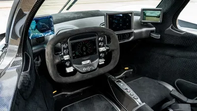 Daniel Ricciardo's Aston Martin Valkyrie - interior