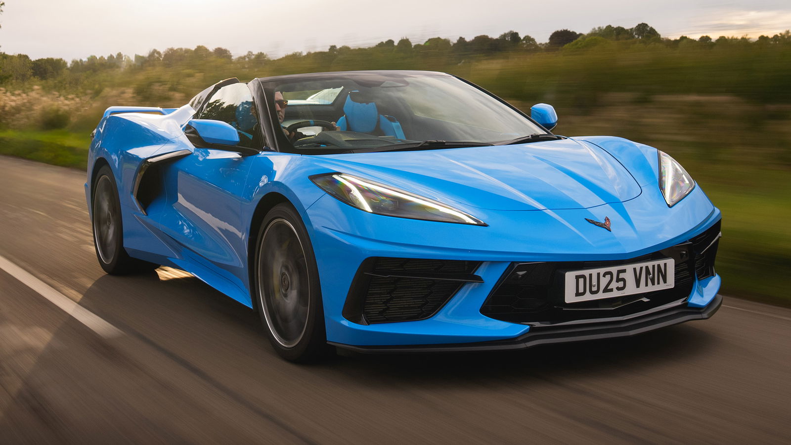 C8 Chevrolet Corvette Stingray Convertible UK spec, front