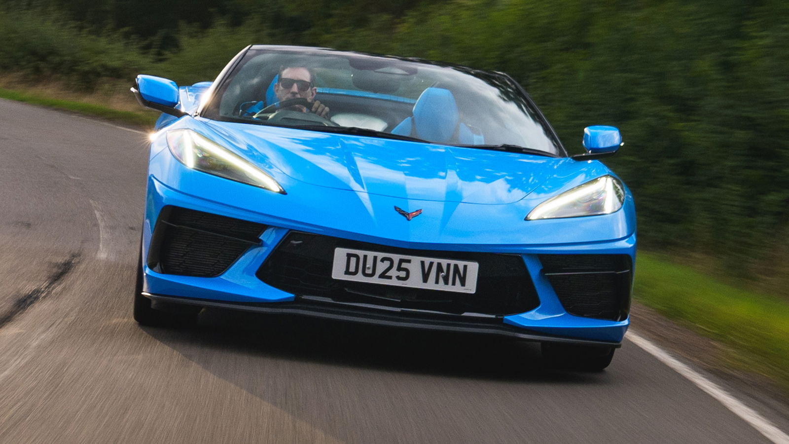 C8 Chevrolet Corvette Stingray Convertible UK spec, front