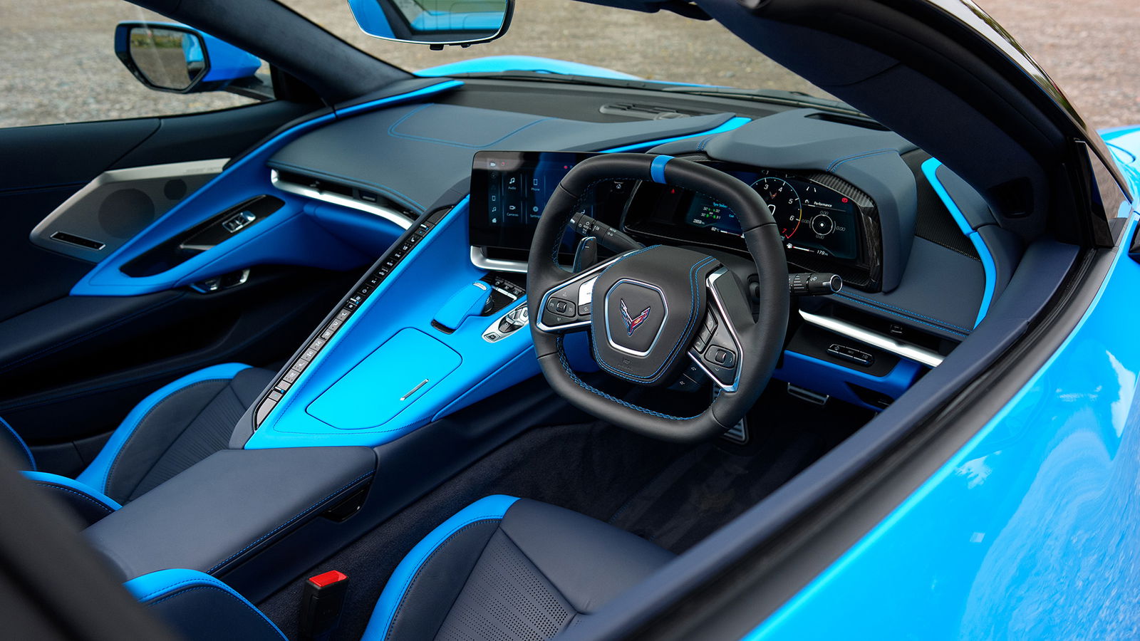 C8 Chevrolet Corvette Stingray Convertible UK spec, interior