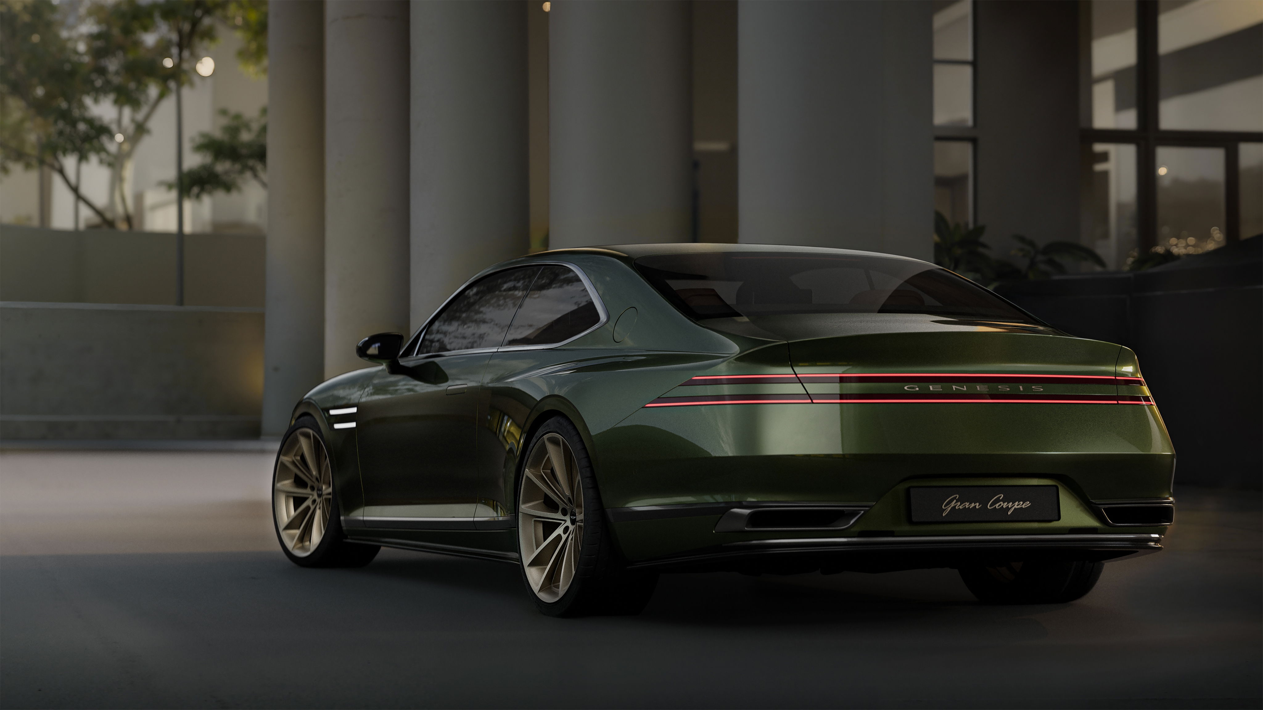 Genesis X Gran Coupe - rear