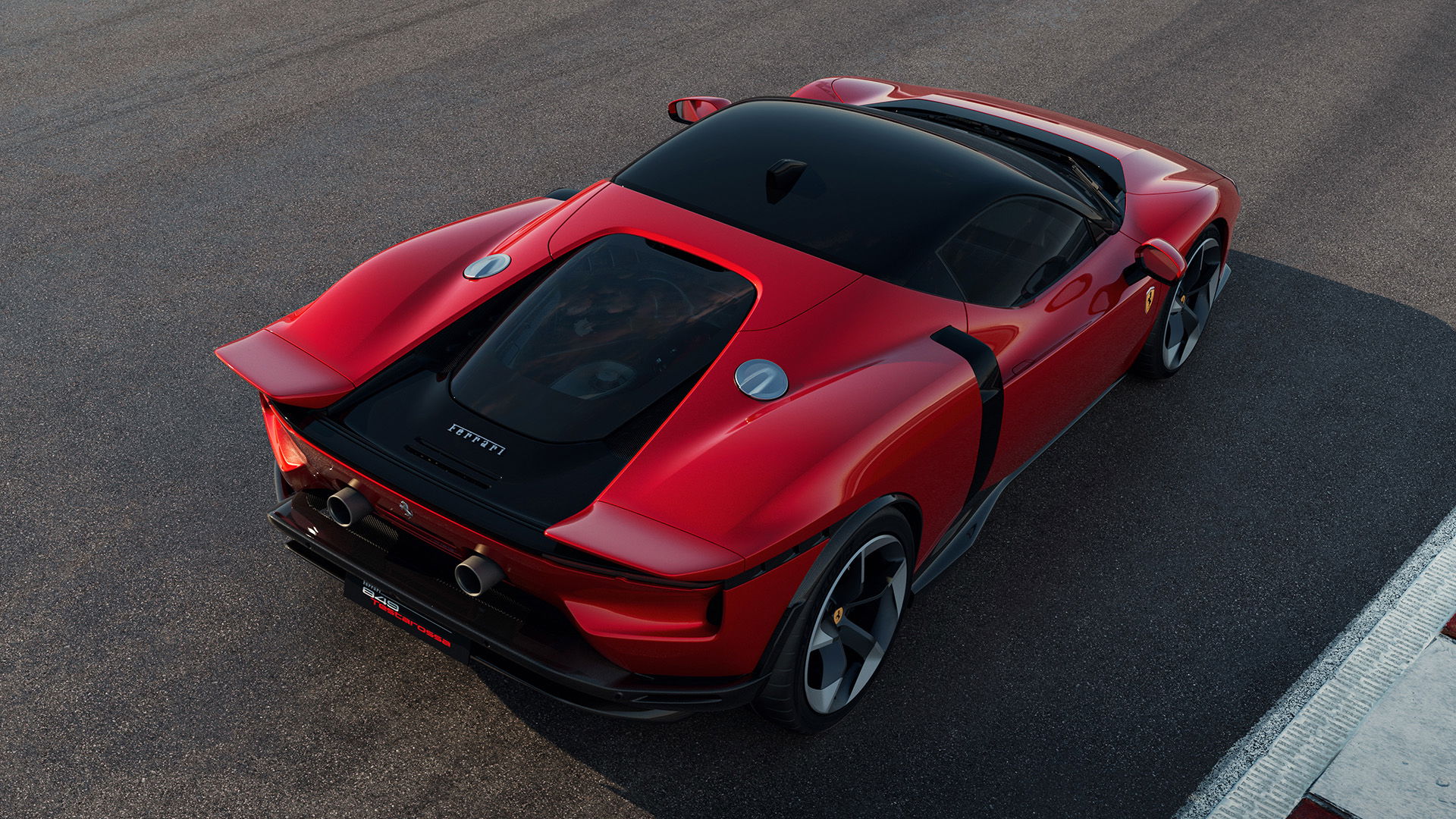 Ferrari 849 Testarossa, rear 3/4