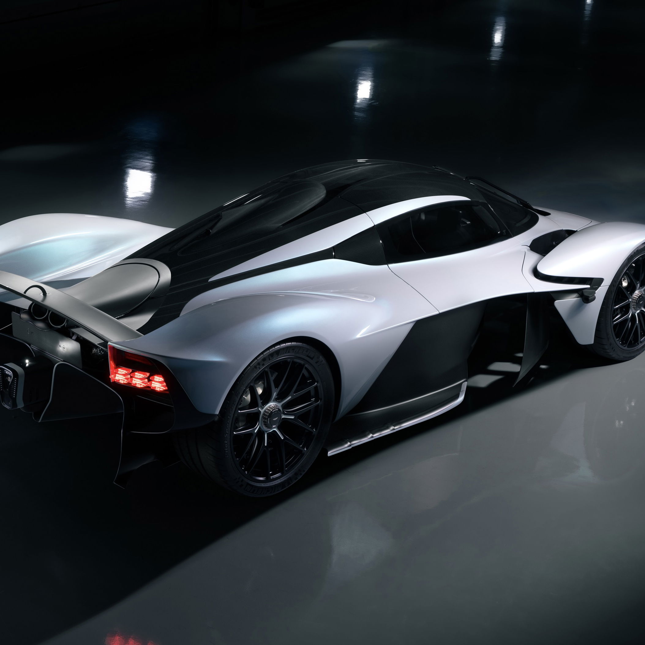 Daniel Ricciardo's Aston Martin Valkyrie - rear