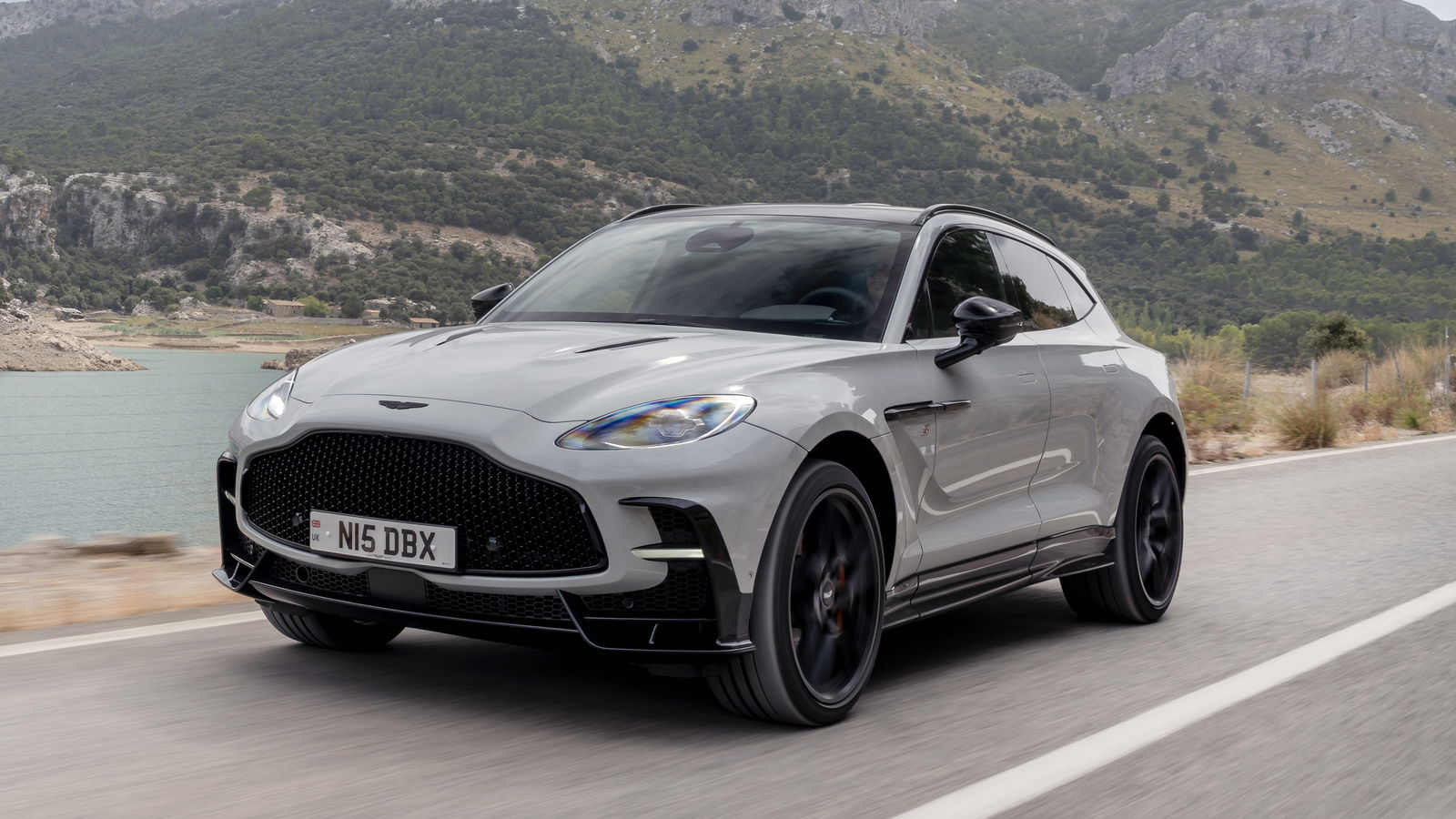 Aston Martin DBX S - front, driving
