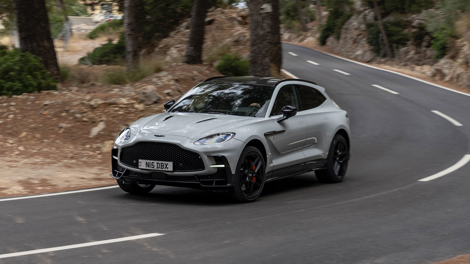 Aston Martin DBX S - front, driving