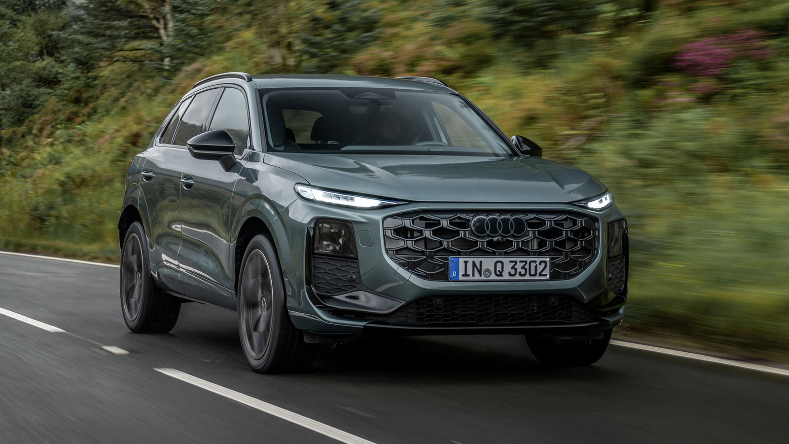 2025 Audi Q3 - front, driving