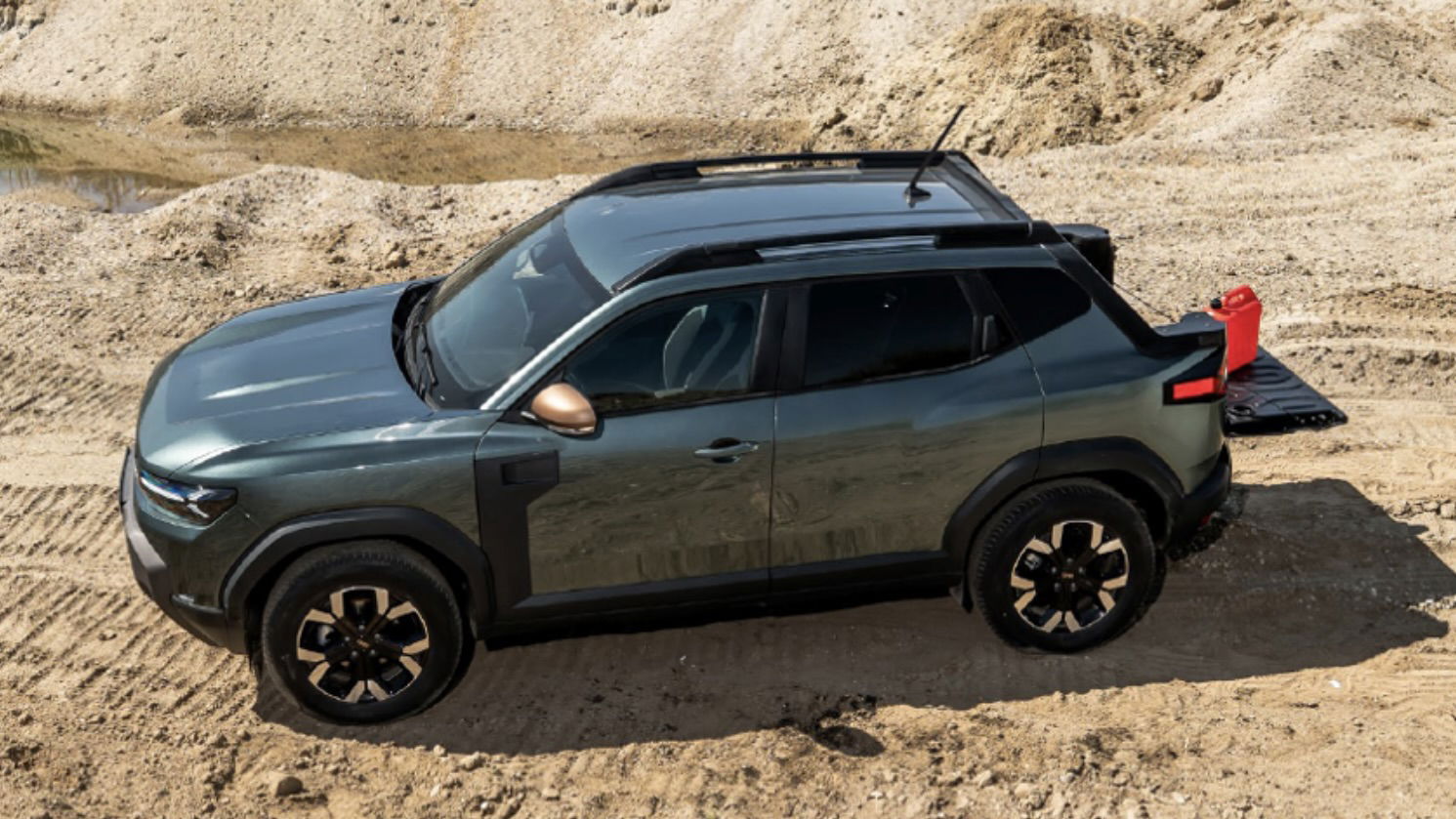 Dacia Duster pickup - side