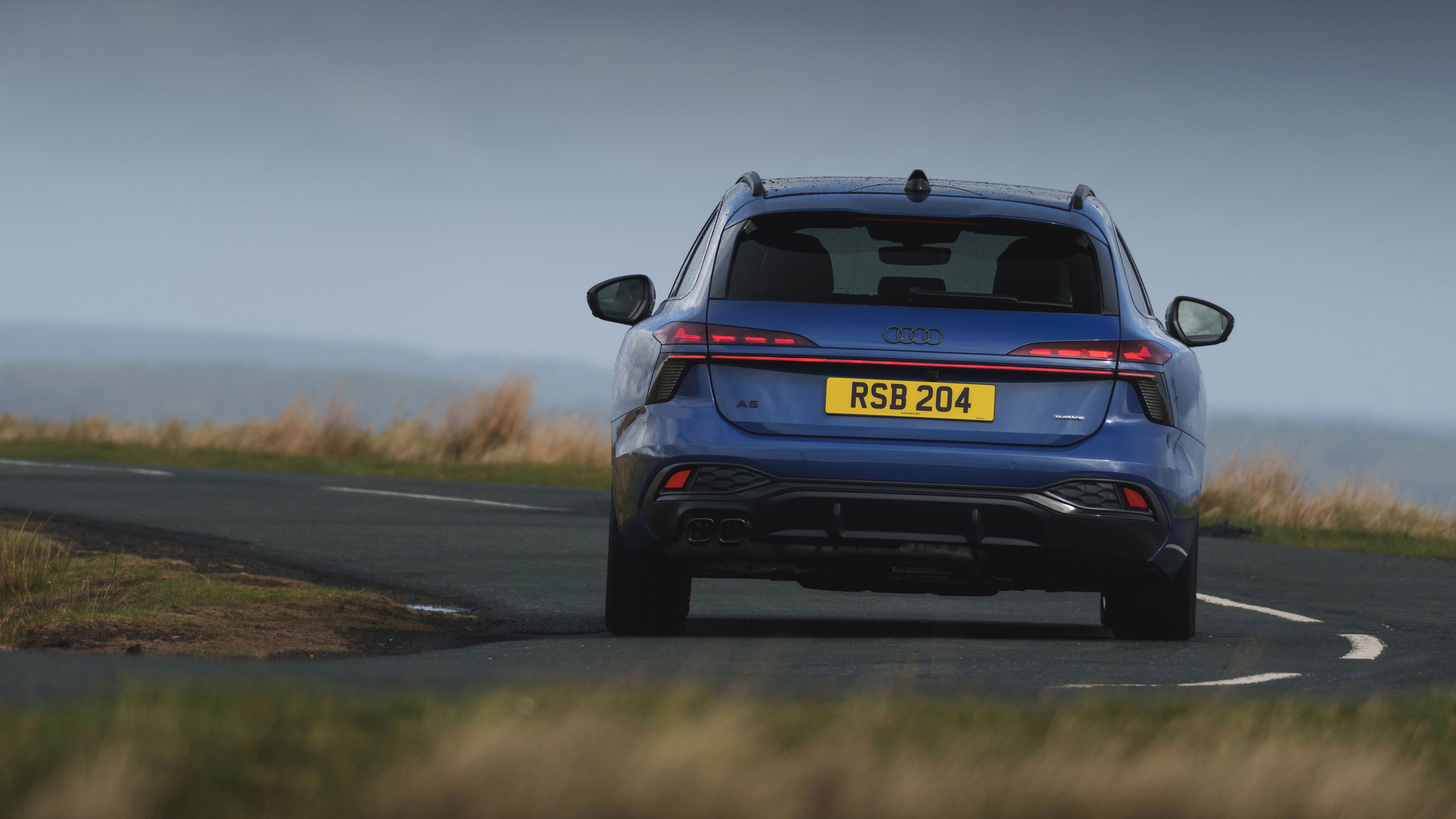 Audi A6 Avant - rear, driving