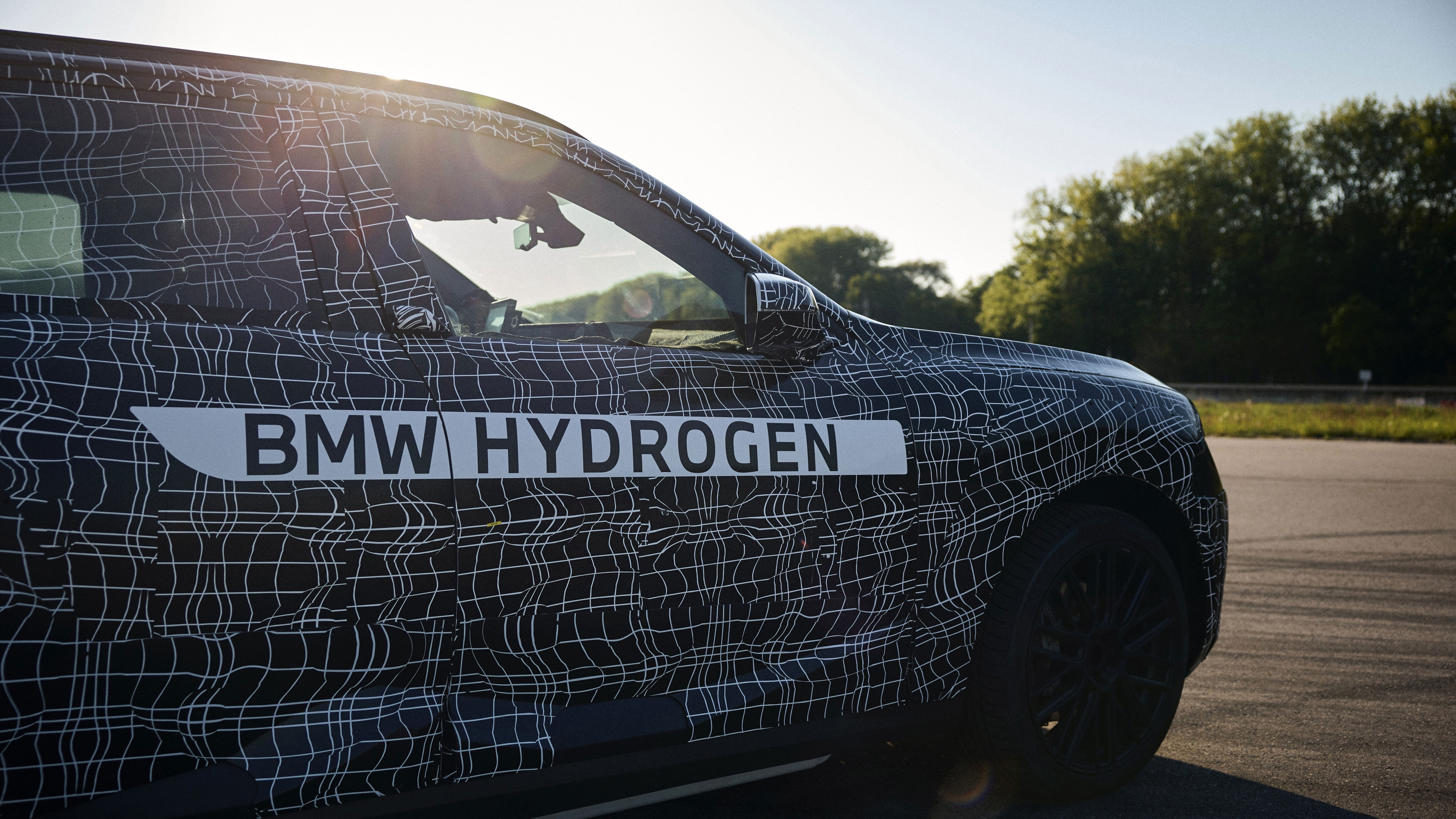BMW iX5 Hydrogen prototype - side detail