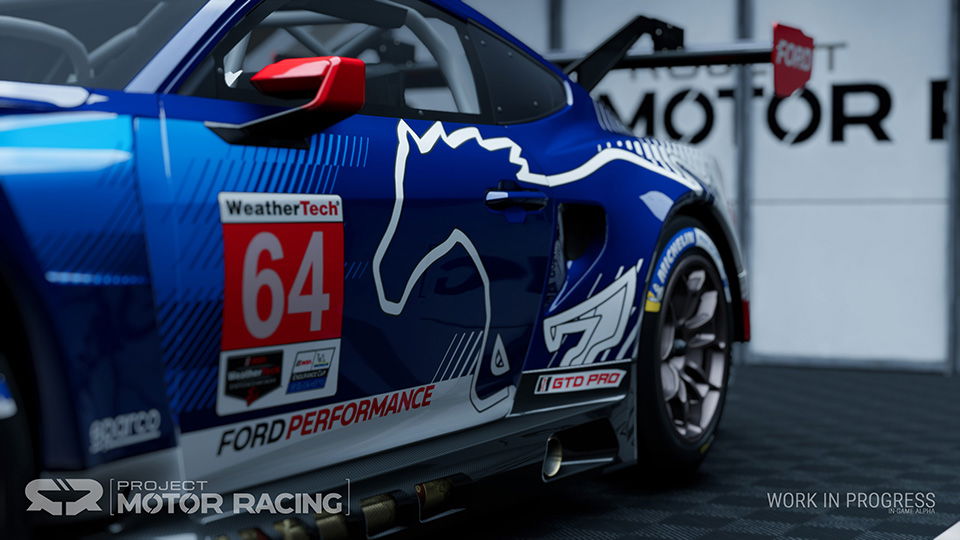Project Motor Racing Ford Mustang GT3 teaser