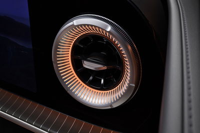 Mercedes GLC EV - interior detail