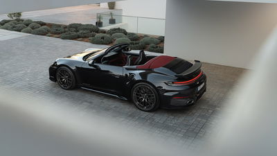 992.2 Porsche 911 Turbo S Cabriolet - rear