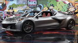 Shaquille O'Neals stretched Corvette Z06