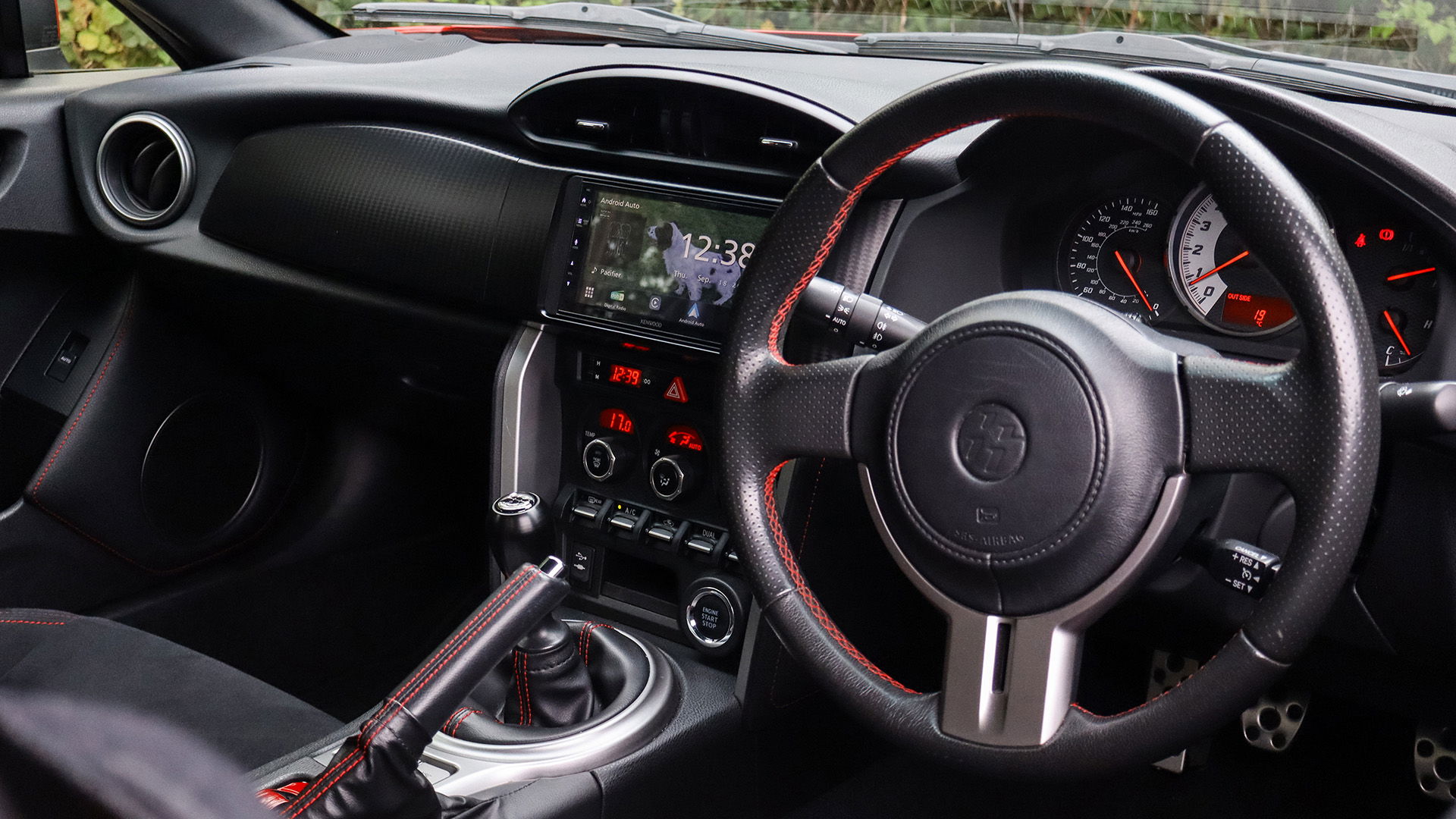 2012 Toyota GT86, interior