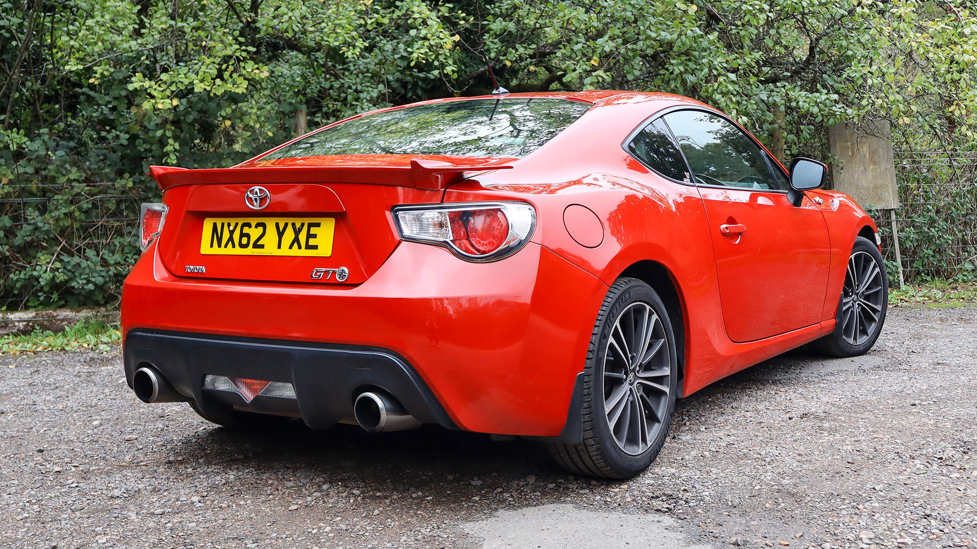 2012 Toyota GT86, rear 3/4