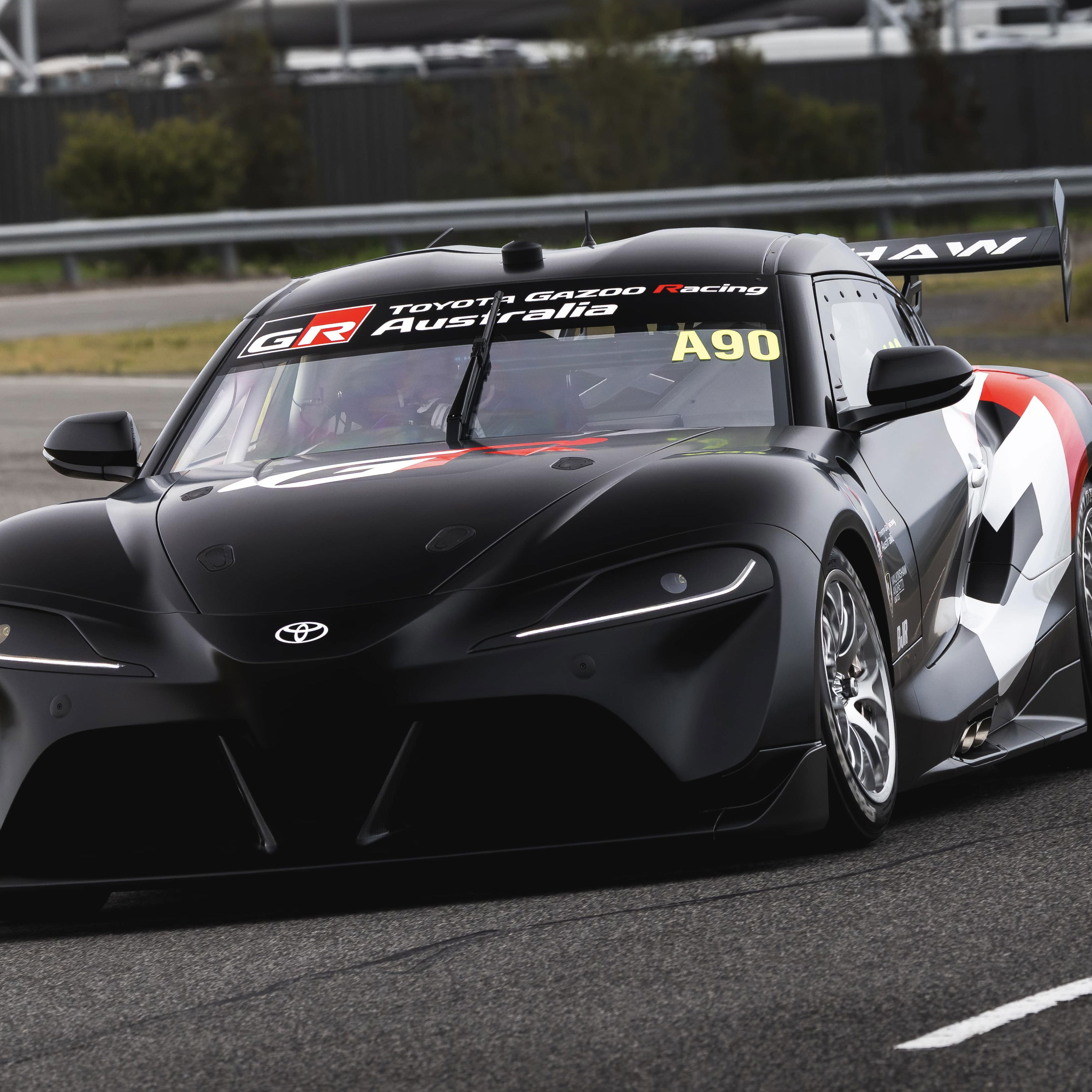 Toyota GR Supra Supercar - front