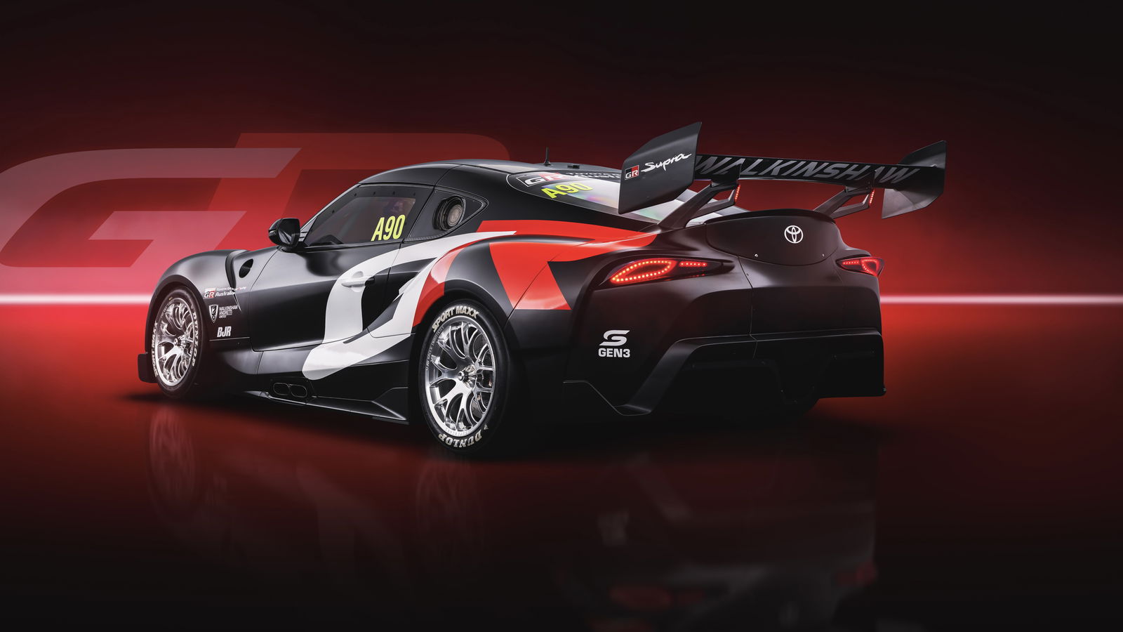 Toyota GR Supra Supercar - rear
