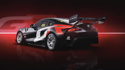 Toyota GR Supra Supercar - rear