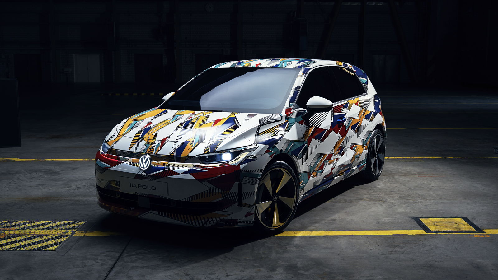 VW ID Polo prototype - front
