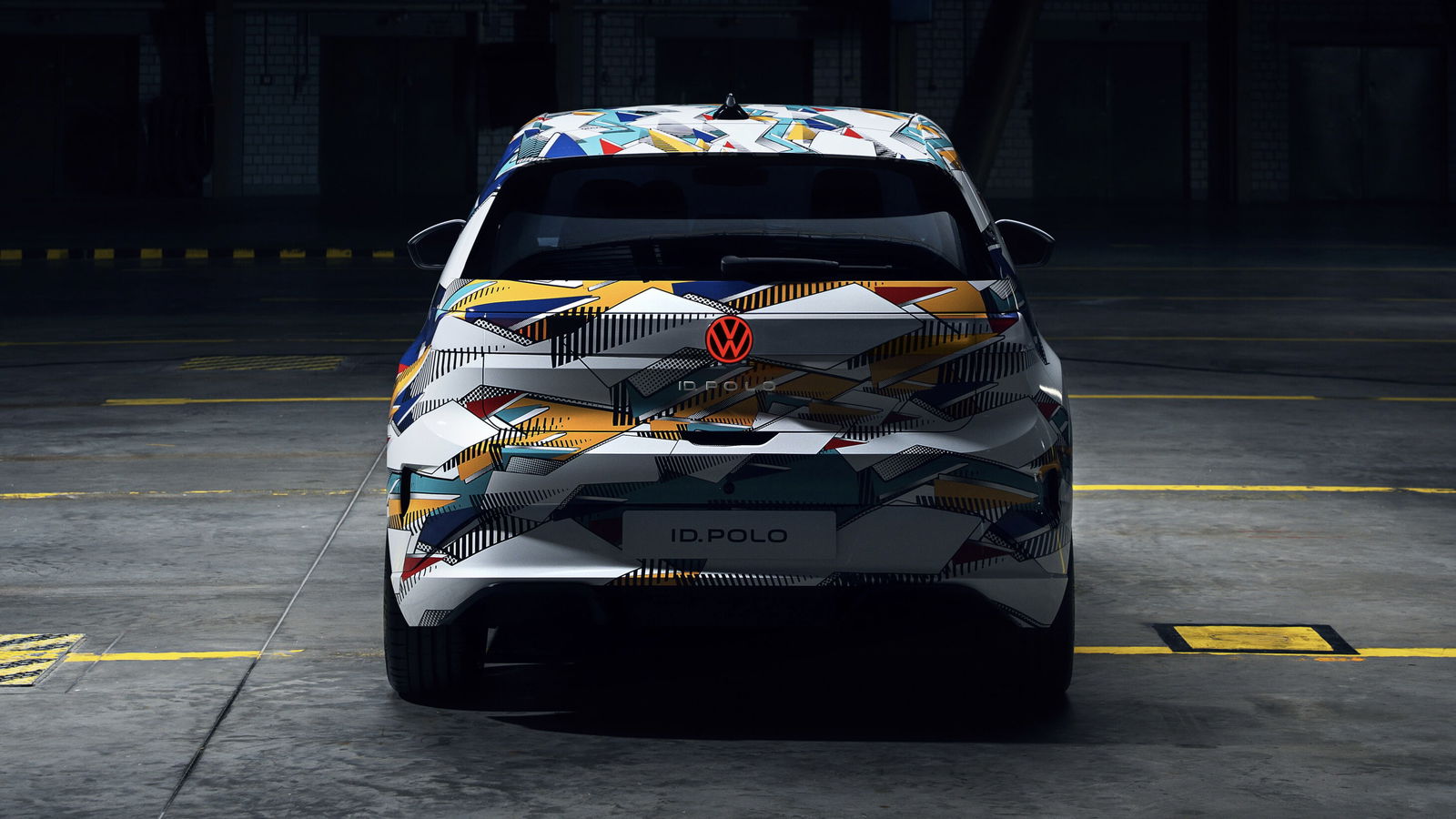 VW ID Polo prototype - rear