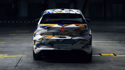 VW ID Polo prototype - rear