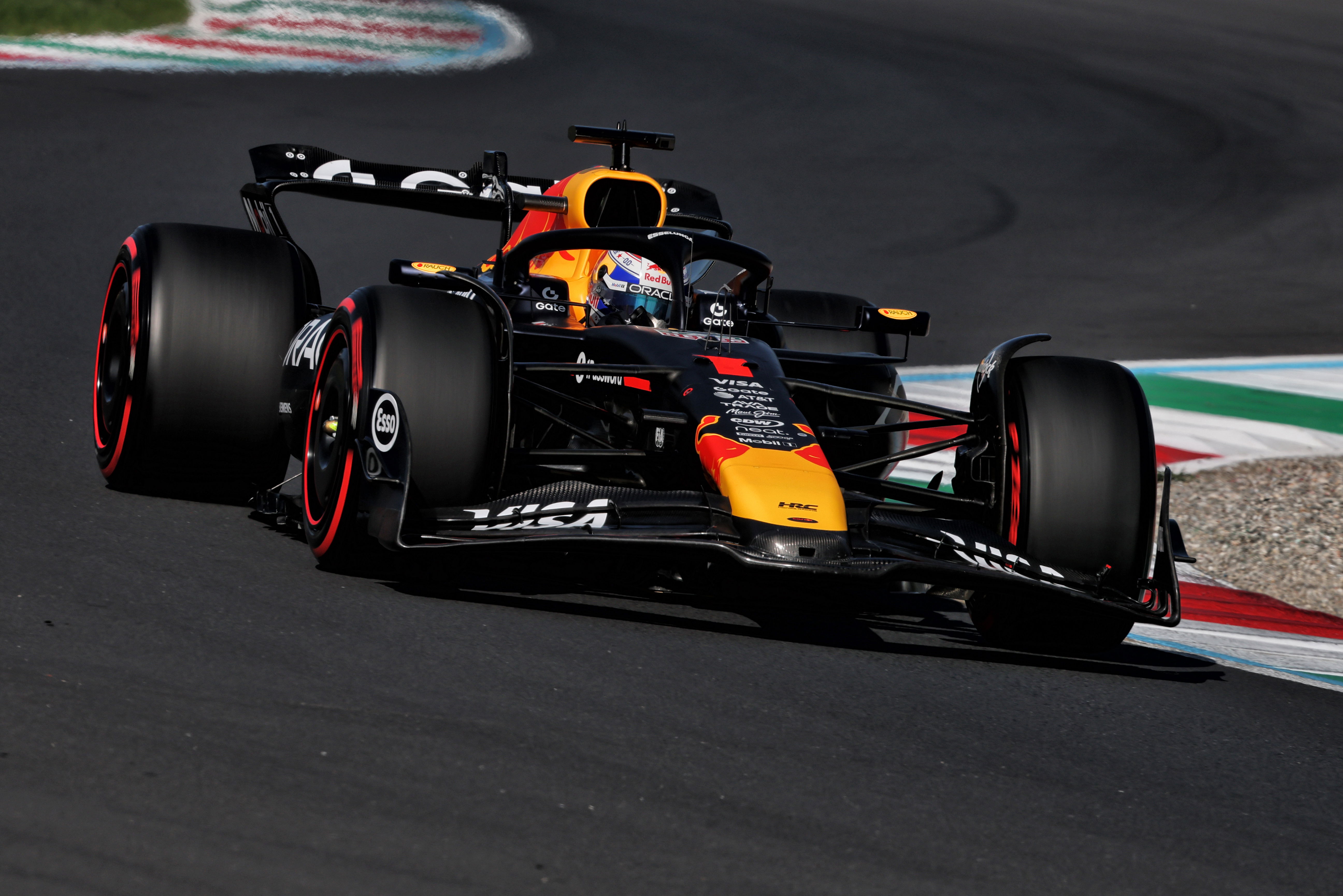 Verstappen during his day job