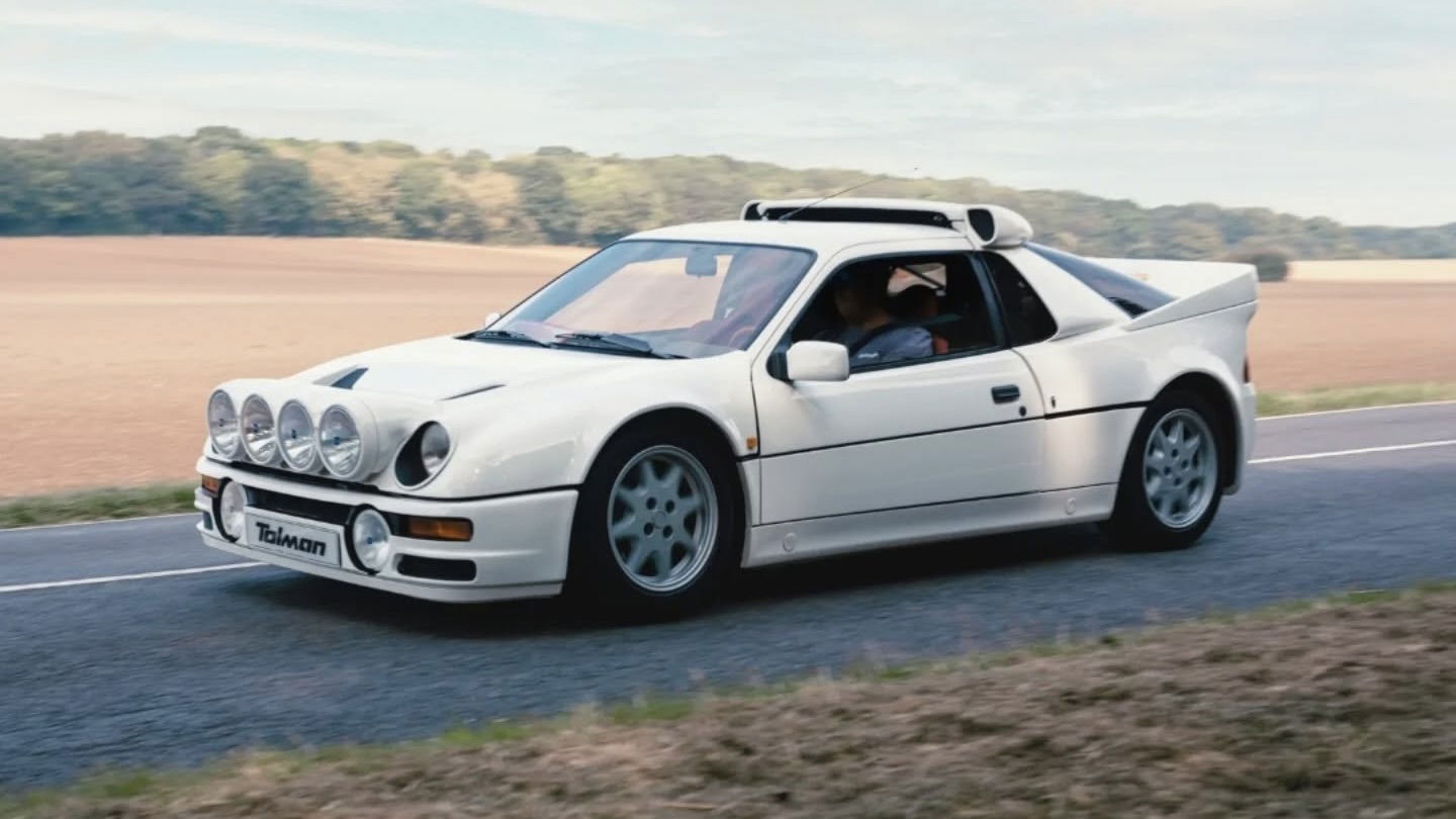 Tolman-restored Ford RS200