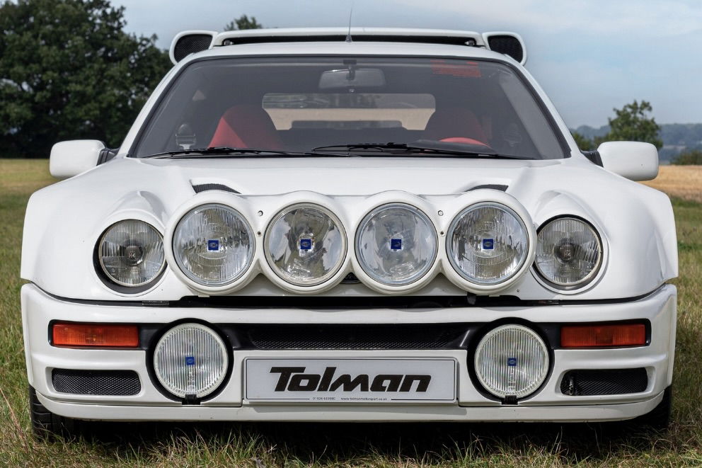 Tolman-restored Ford RS200