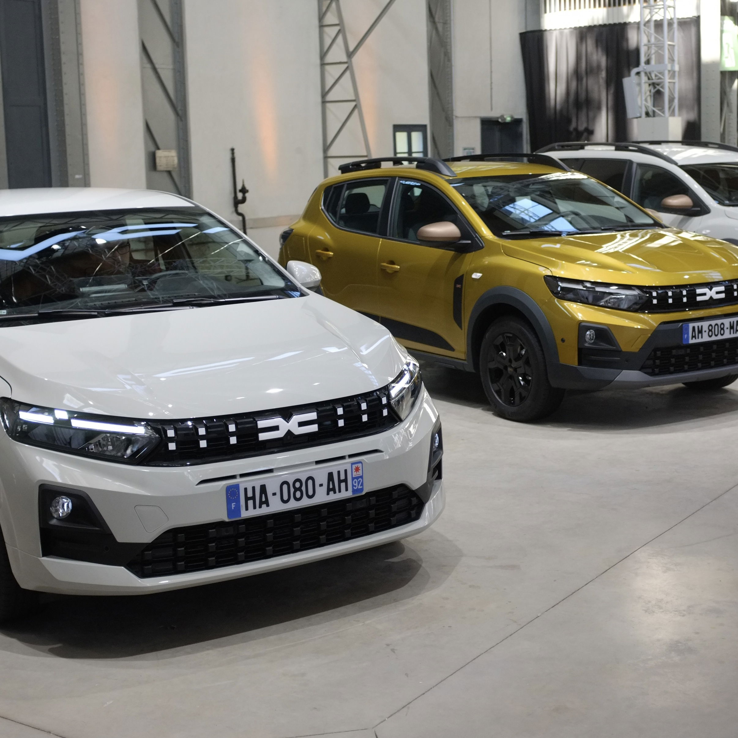 Dacia Sandero, Sandero Stepway and Jogger facelifts