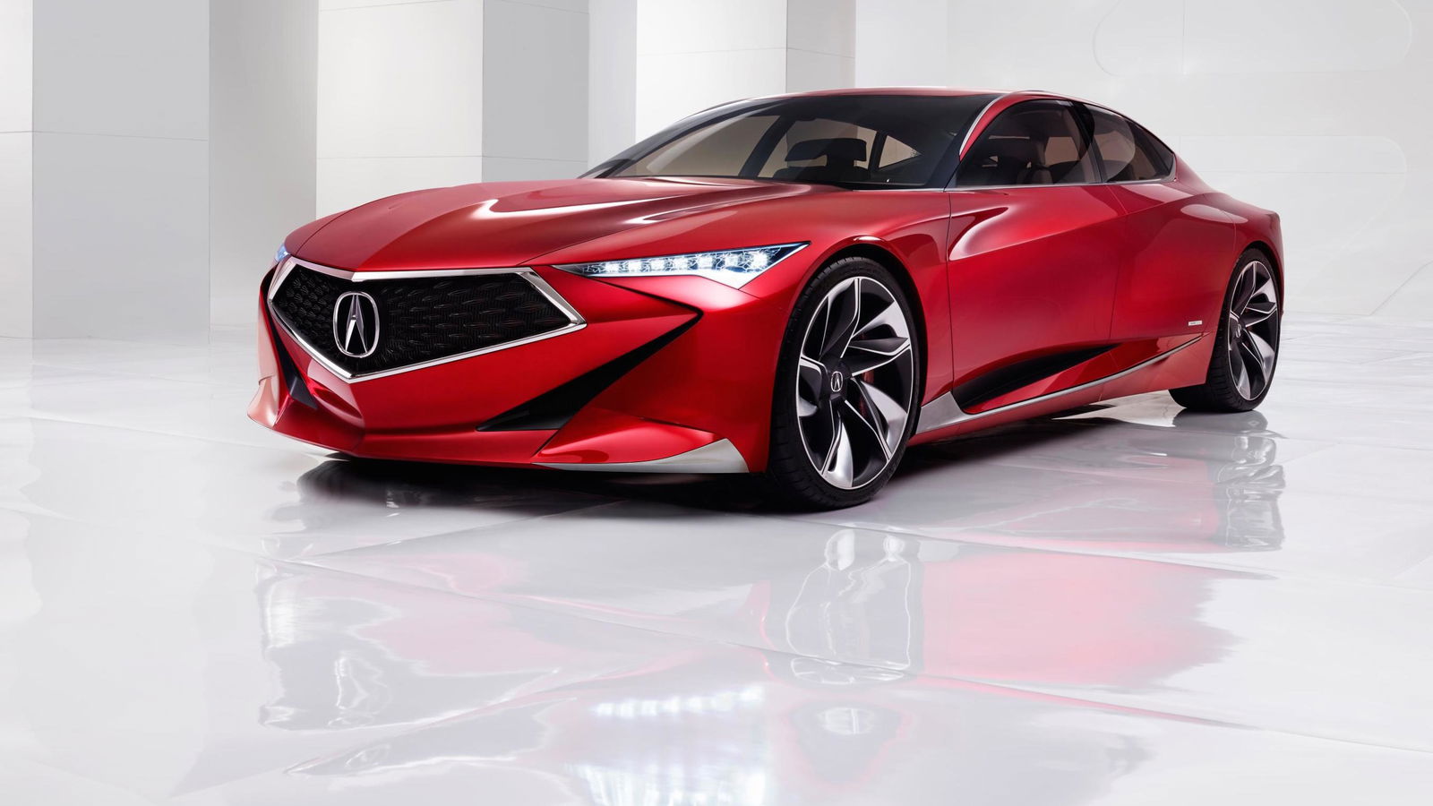 Say Hello To the Acura Precision Concept: A Ludicrously Angular Saloon That Thinks It's A Coupe