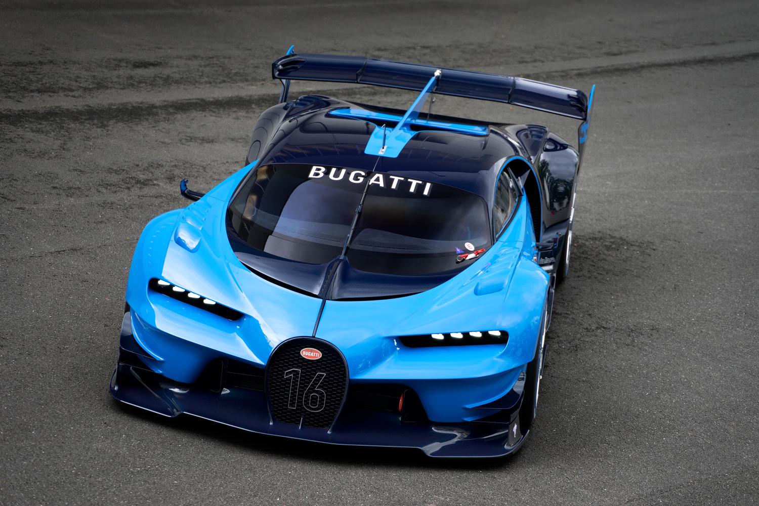 That Bonkers Bugatti Vision Gran Turismo Project Hints At The Veyron Successor's Styling